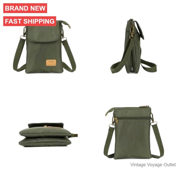 Small Crossbody Phone Purse Bag Waterproof Lightweight Adjustable Strap - Picture 3 of 6